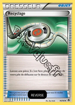 Carte Pokémon Recyclage Reverse n°96 de la série Pouvoirs Émergents