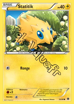 Carte Pokémon Statitik n°33 de la série Pouvoirs Émergents