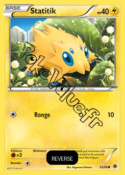 Carte Pokémon Statitik Reverse n°33 de la série Pouvoirs Émergents