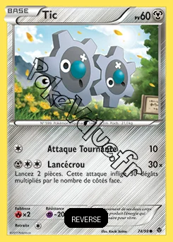 Carte Pokémon Tic Reverse n°74 de la série Pouvoirs Émergents