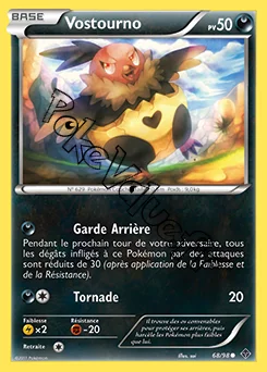 Carte Pokémon Vostourno n°68 de la série Pouvoirs Émergents