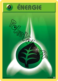 Carte Pokémon Énergie Plante n°91 de la série Évolutions