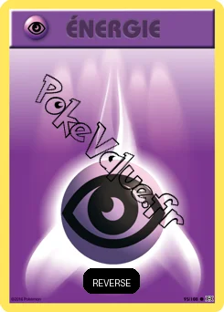 Carte Pokémon Énergie Psy Reverse n°95 de la série Évolutions