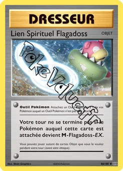 Carte Pokémon Lien Spirituel Flagadoss n°86 de la série Évolutions