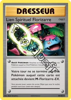 Carte Pokémon Lien Spirituel Florizarre n°89 de la série Évolutions