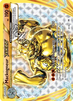 Carte Pokémon Machamp BREAK  n°60 de la série Évolutions