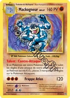 Carte Pokémon Machamp  n°59 de la série Évolutions