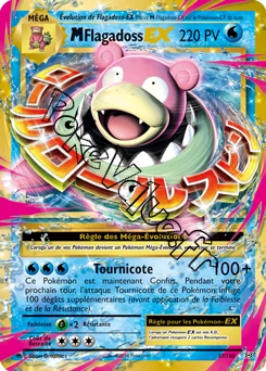 Carte Pokémon MSlowbro EX  n°27 de la série Évolutions