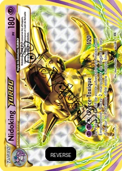 Carte Pokémon Nidoking BREAK  Reverse n°46 de la série Évolutions