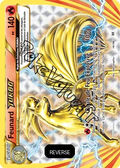 Carte Pokémon Ninetales BREAK  Reverse n°16 de la série Évolutions