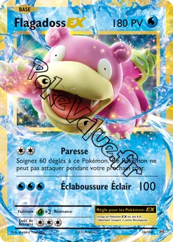 Carte Pokémon Slowbro EX  n°26 de la série Évolutions