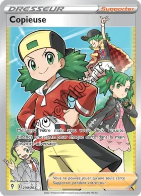 Carte Pokémon Copieuse n°200 de la série Évolution Céleste
