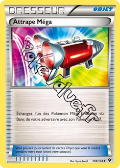 Carte Pokémon Attrape Méga n°104 de la série Impact des destins