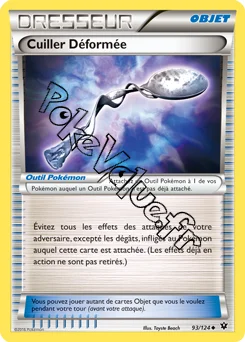 Carte Pokémon Cuiller Déformée n°93 de la série Impact des destins