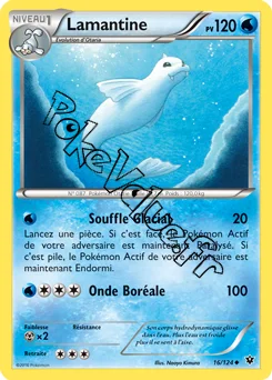 Carte Pokémon Dewgong  n°16 de la série Impact des destins