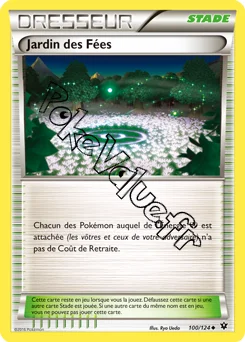 Carte Pokémon Jardin des Fées n°100 de la série Impact des destins