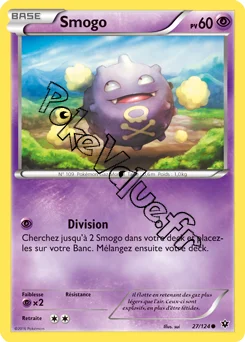 Carte Pokémon Koffing  n°27 de la série Impact des destins