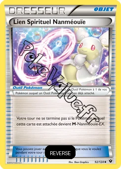 Carte Pokémon Lien Spirituel Nanméouïe Reverse n°92 de la série Impact des destins