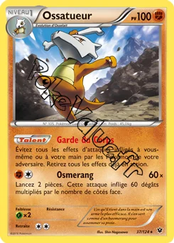 Carte Pokémon Marowak  n°37 de la série Impact des destins