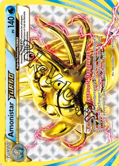 Carte Pokémon Omastar BREAK  n°19 de la série Impact des destins