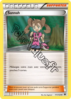 Carte Pokémon Sannah n°111 de la série Impact des destins