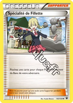 Carte Pokémon Spécialité de Fillette n°103 de la série Impact des destins