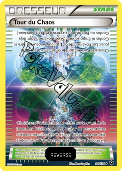 Carte Pokémon Tour du Chaos Reverse n°94 de la série Impact des destins
