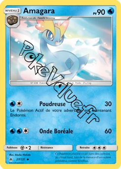 Carte Pokémon Amagara n°27 de la série Lumière Interdite