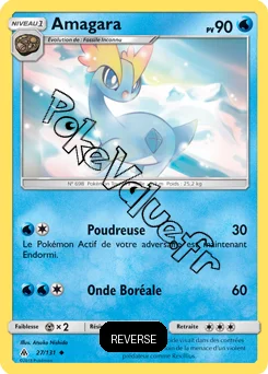 Carte Pokémon Amagara Reverse n°27 de la série Lumière Interdite