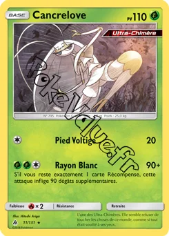 Carte Pokémon Cancrelove  n°11 de la série Lumière Interdite