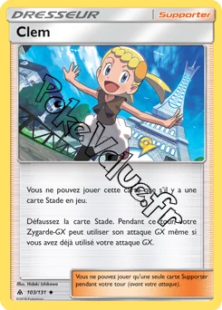 Carte Pokémon Clem n°103 de la série Lumière Interdite