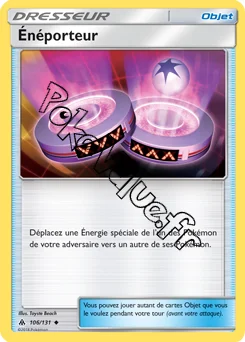 Carte Pokémon Énéporteur n°106 de la série Lumière Interdite