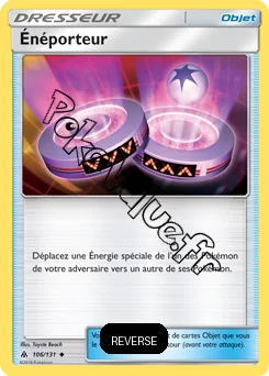 Carte Pokémon Énéporteur Reverse n°106 de la série Lumière Interdite