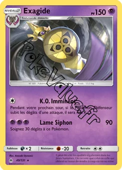 Carte Pokémon Exagide n°49 de la série Lumière Interdite