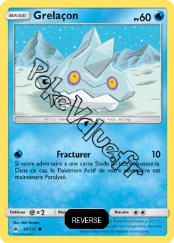 Carte Pokémon Grelaçon Reverse n°29 de la série Lumière Interdite