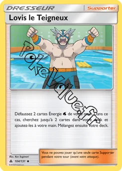 Carte Pokémon Lovis le Teigneux n°104 de la série Lumière Interdite