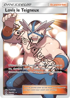 Carte Pokémon Lovis le Teigneux n°129 de la série Lumière Interdite