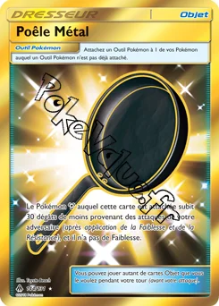 Carte Pokémon Poêle Métal n°144 de la série Lumière Interdite
