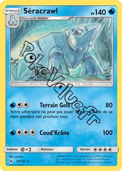 Carte Pokémon Séracrawl n°30 de la série Lumière Interdite