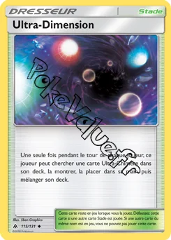 Carte Pokémon Ultra Dimension n°115 de la série Lumière Interdite