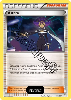Carte Pokémon Astera Reverse n°66 de la série Générations