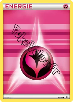 Carte Pokémon Énergie Fée n°83 de la série Générations