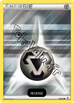 Carte Pokémon Énergie Métal Reverse n°82 de la série Générations