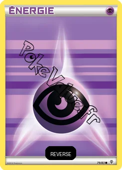 Carte Pokémon Énergie Psy Reverse n°79 de la série Générations