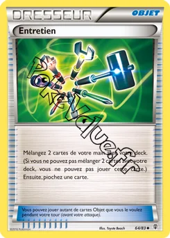 Carte Pokémon Entretien n°64 de la série Générations