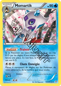 Carte Pokémon Momartik  n°RC8 de la série Générations