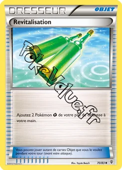 Carte Pokémon Revitalisation n°70 de la série Générations