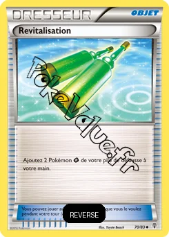Carte Pokémon Revitalisation Reverse n°70 de la série Générations