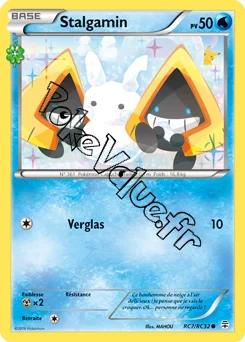 Carte Pokémon Stalgamin  n°RC7 de la série Générations