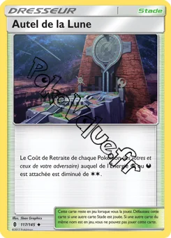 Carte Pokémon Autel de la Lune n°117 de la série Gardiens Ascendant
